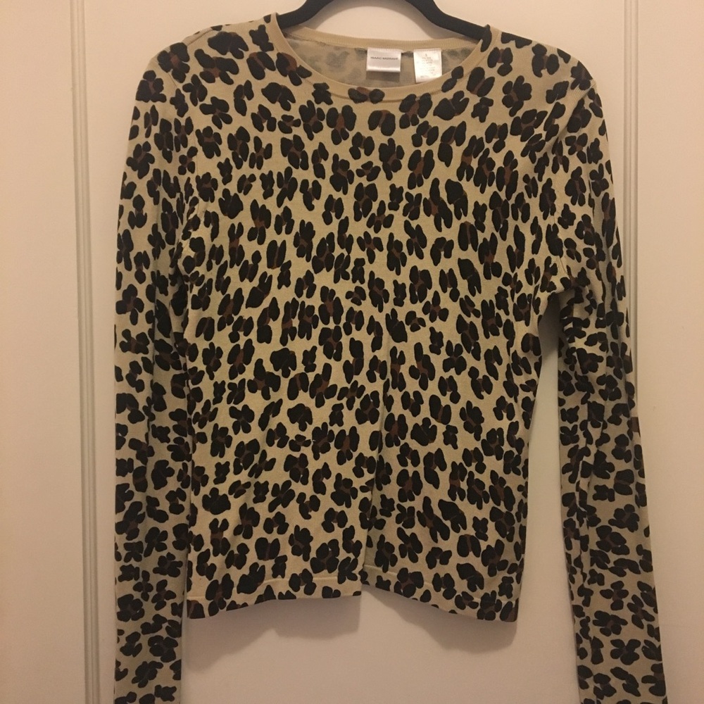 Leopard Print Sweater